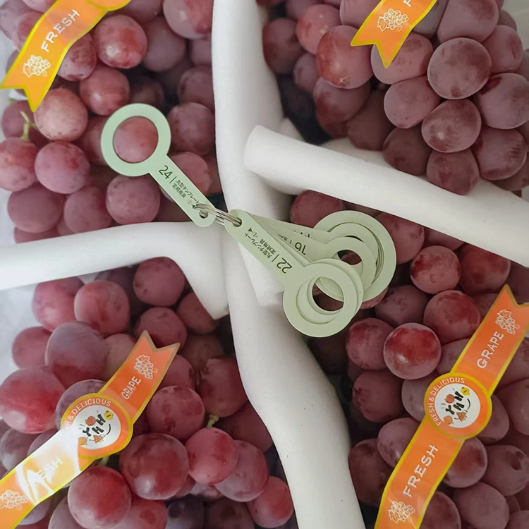 Raisins rouges frais de la ferme sélectionnés